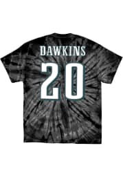Brian Dawkins Philadelphia Eagles Black NN Spider Short Sleeve Fashion Player T Shirt