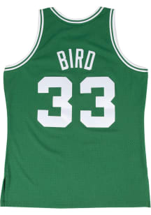 Larry Bird Boston Celtics Mitchell and Ness 85-86 Road Swingman Jersey