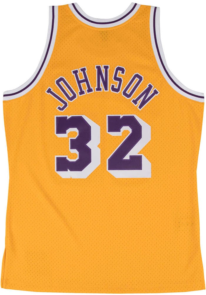 Men's Mitchell & Ness Shaquille O'Neal Charcoal Los Angeles Lakers