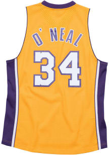 Shaquille O'Neal Los Angeles Lakers Mitchell and Ness 99-00 Home Swingman Jersey