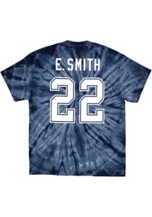 Emmitt Smith Dallas Cowboys Navy Blue Name And Number Spider Short Sleeve Fashion Player T Shirt