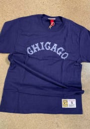 Mitchell and Ness Chicago White Sox Navy Blue LEGENDARY SLUB Short Sleeve Fashion T Shirt