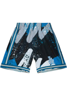 Mitchell and Ness Los Angeles Dodgers Mens Blue Hyper Hoops Shorts