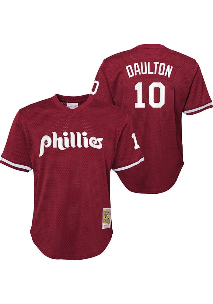 Official Darren Daulton Philadelphia Phillies Jersey, Darren