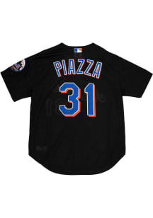 Mike Piazza New York Mets Mitchell and Ness Batting Practice Button Front Cooperstown Jersey - B..