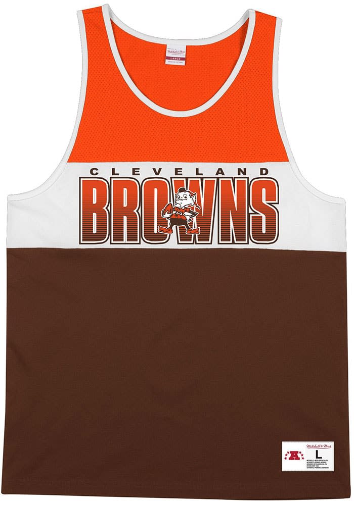 Nike Men's Cleveland Browns Sideline Velocity T-Shirt - Brown - L Each