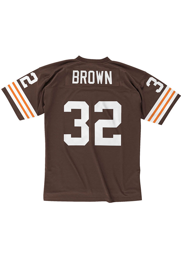 Cleveland Browns Jim Brown Mitchell and Ness 1963 Throwback Jersey