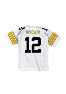 Pittsburgh Steelers Terry Bradshaw Mitchell and Ness 1976 Replica Throwback Jersey
