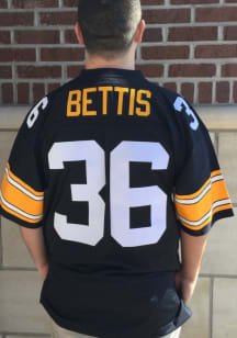 Pittsburgh Steelers Jerome Bettis Mitchell and Ness 1996 Replica Throwback Jersey