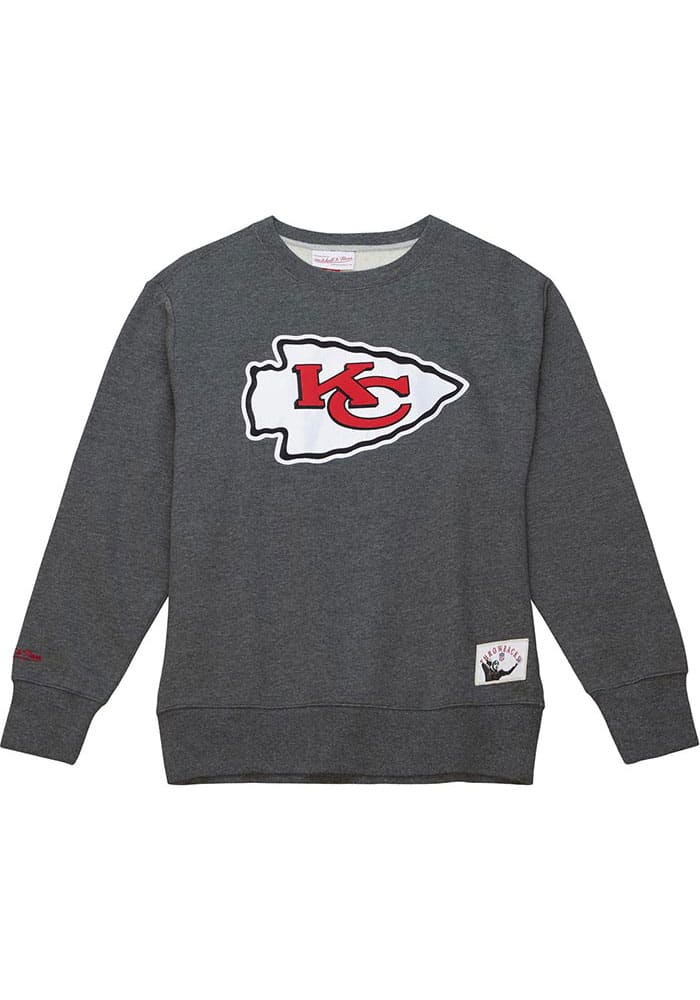 Mitchell & Ness Playoff Win 2.0 Crew Vintage Kansas City Chiefs