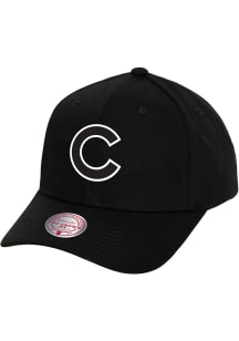 Mitchell and Ness Chicago Cubs Panda Pro Crown Adjustable Hat - Black