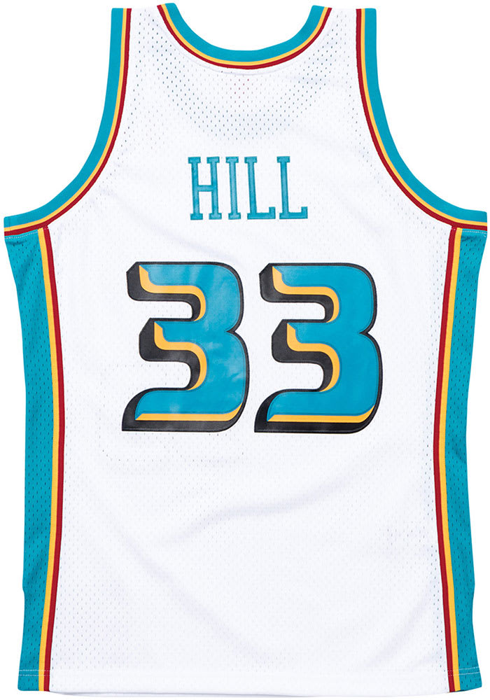 Mitchell & Ness Detroit Pistons #33 Grant Hill white Swingman Jersey