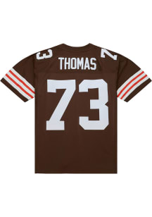 Cleveland Browns Joe Thomas Mitchell and Ness 2007 Throwback Jersey