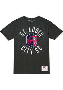 Mitchell and Ness St Louis City SC Charcoal Legendary Short Sleeve Fashion T Shirt