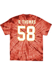Derrick Thomas Kansas City Chiefs Red NN Spider Short Sleeve Fashion Player T Shirt
