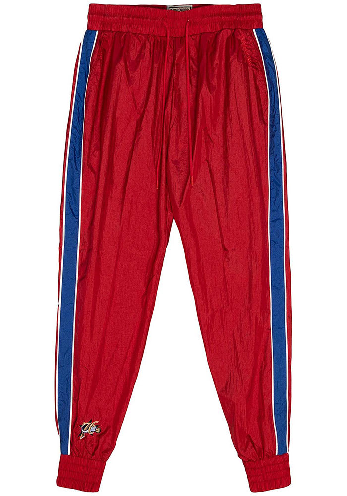 Mitchell and Ness Philadelphia 76ers Womens Team Red Sweatpants