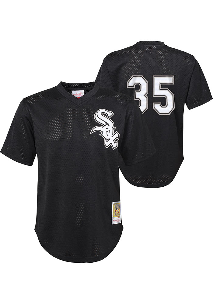 Frank Thomas Mitchell and Ness Chicago White Sox Youth Black MLB Player Jersey