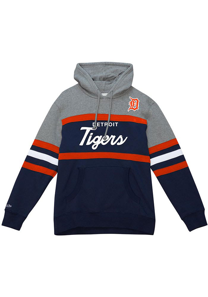 Antigua Men's Detroit Tigers Black Legacy Full Zip Hoodie