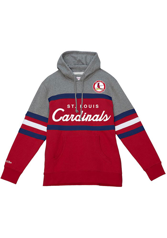 Youth Mitchell & Ness Red/Navy St. Louis Cardinals Head Coach