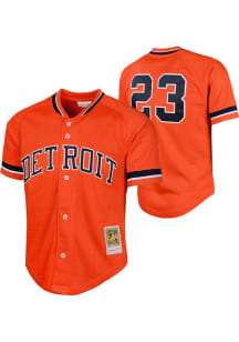 Kirk Gibson  Mitchell and Ness Detroit Tigers Youth Orange MLB Player Jersey