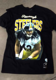 Troy Polamalu Pittsburgh Steelers Black Sideline Short Sleeve Fashion Player T Shirt