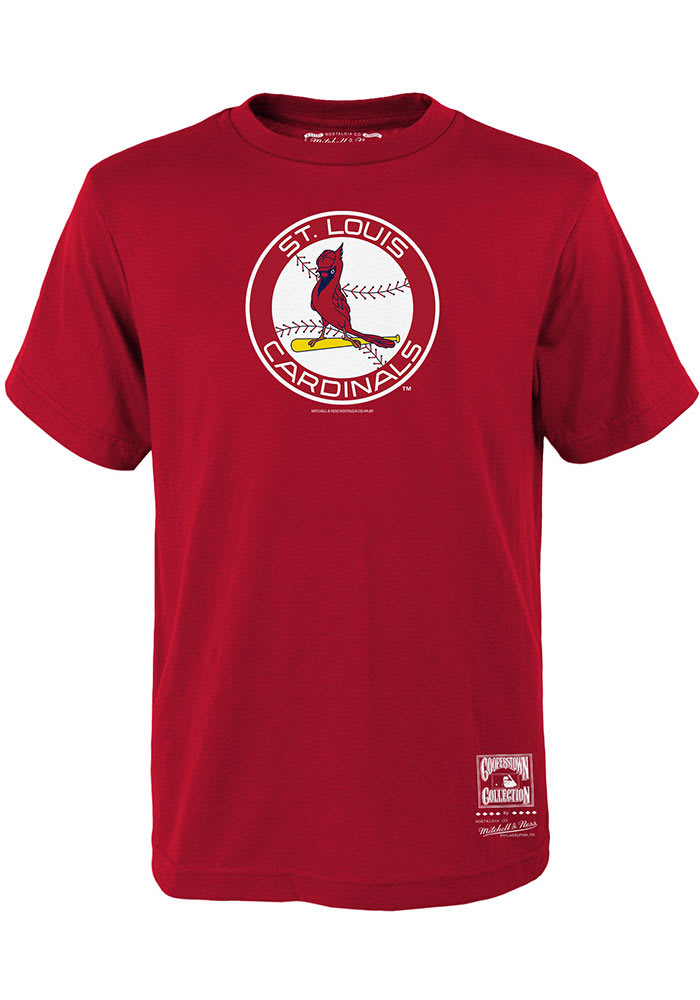 St Louis Cardinals Youth Navy Blue Angry Bird Short Sleeve Tee