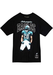Brian Dawkins Philadelphia Eagles Black Sideline Short Sleeve Fashion Player T Shirt