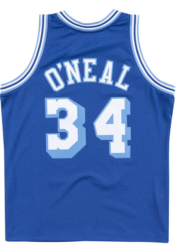  Mitchell & Ness NBA Swingman Home Jersey Lakers 96 Shaquille  O'Neal Light Gold SM : Sports & Outdoors