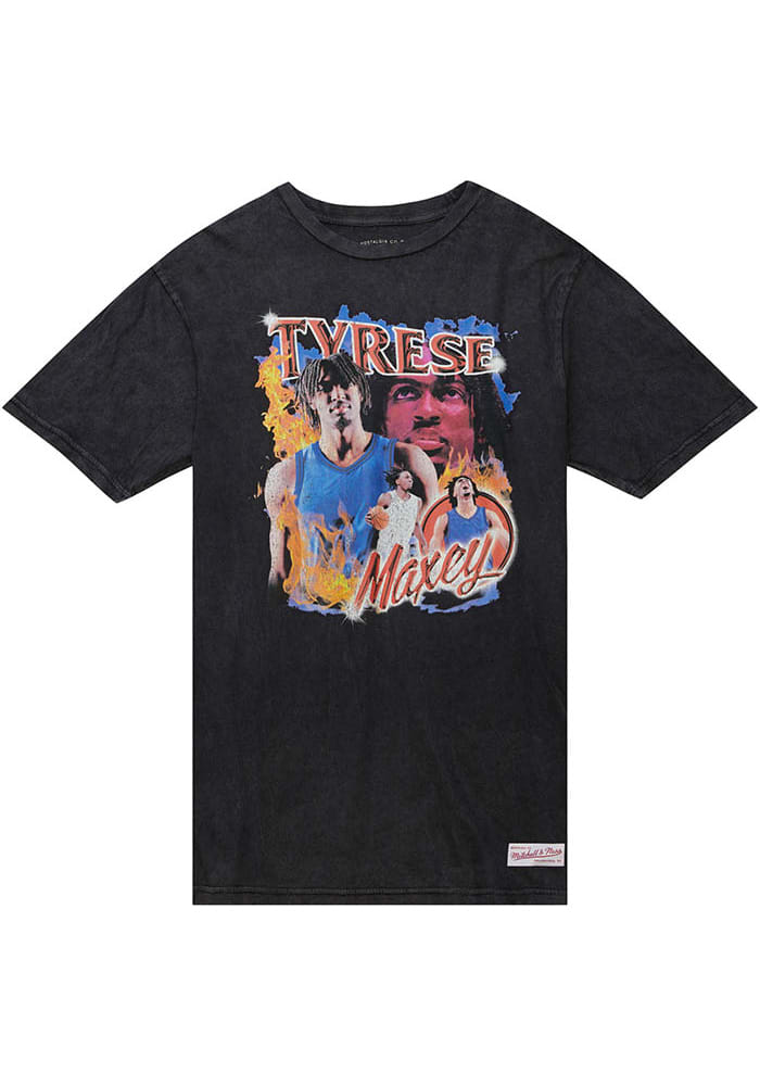 Rally house store james harden philadelphia 76ers black concert t