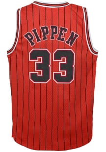 Scottie Pippen  Mitchell and Ness Chicago Bulls Youth NBA Swingman Reload Red Basketball Jersey