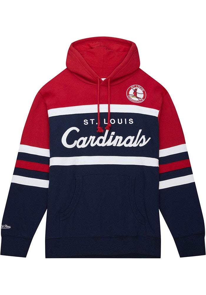 Youth Mitchell & Ness Red/Navy St. Louis Cardinals Head Coach