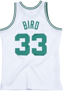 Larry Bird Boston Celtics Mitchell and Ness Authentic Swingman Jersey