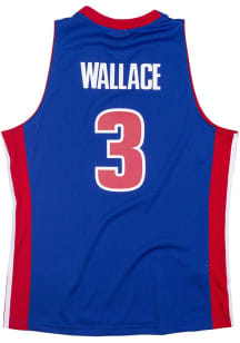 Ben Wallace Detroit Pistons Mitchell and Ness 03-04 Road Swingman Jersey