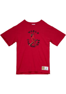 Mitchell and Ness St Louis Cardinals Red Legendary Slub Short Sleeve Fashion T Shirt