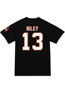 Ken Riley Cincinnati Bengals Black NAME AND NUMBER Short Sleeve Player T Shirt