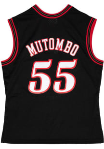 Dikembe Mutombo Philadelphia 76ers Mitchell and Ness 00-01 Road Swingman Jersey