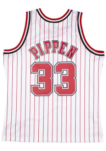 Scottie Pippen Chicago Bulls Mitchell and Ness 95-96 Reload Swingman Jersey