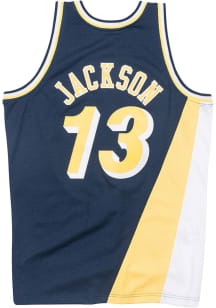 Mark Jackson Indiana Pacers Mitchell and Ness 96-97 Road Swingman Jersey