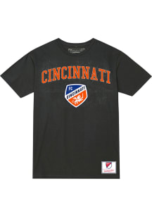 Mitchell and Ness FC Cincinnati Grey City Pride Short Sleeve T Shirt