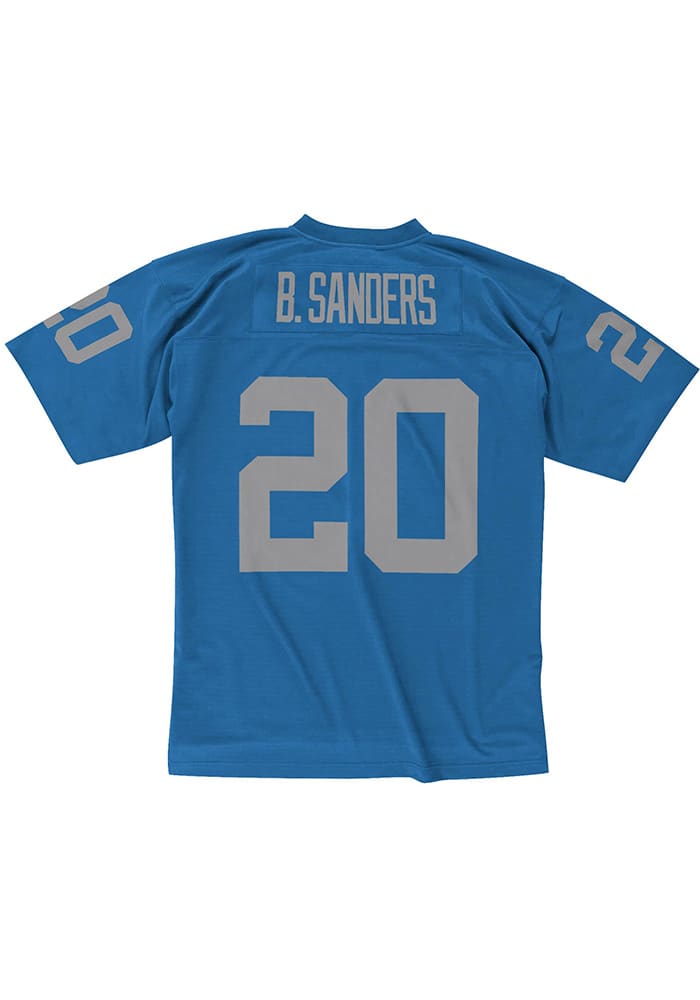 Nike Detroit Lions No20 Barry Sanders Blue Team Color Men's Stitched NFL Limited Tank Top Suit Jersey