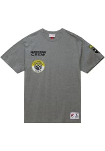 Mitchell and Ness Columbus Crew Grey City Collection Short Sleeve Fashion T Shirt