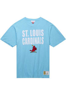 Mitchell and Ness St Louis Cardinals Light Blue Legendary Short Sleeve Fashion T Shirt