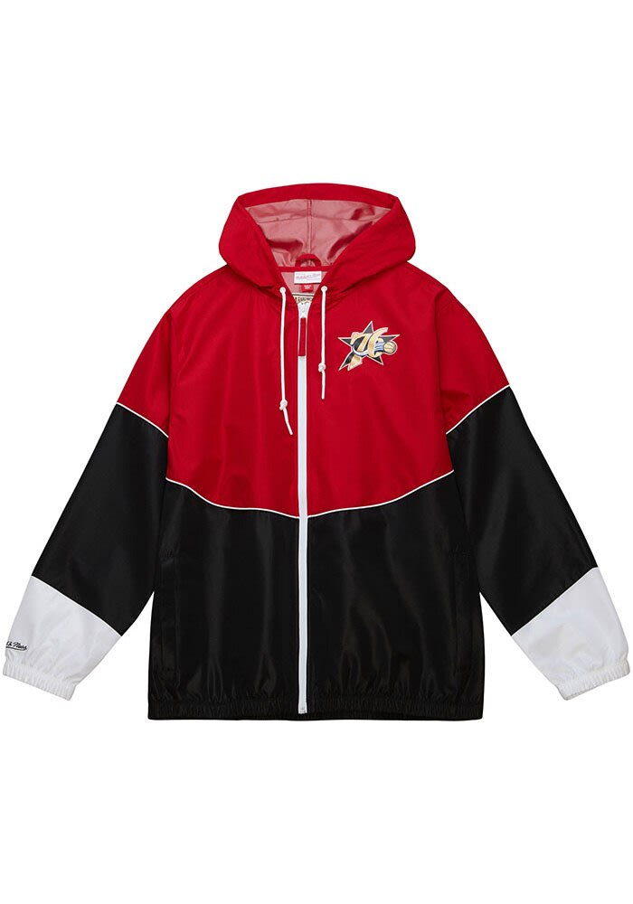 Mitchell and Ness Philadelphia 76ers Mens Red Home Team Light