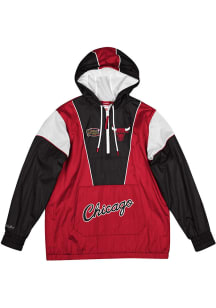 Mitchell and Ness Chicago Bulls Mens Red Highlight Reel Pullover Jackets