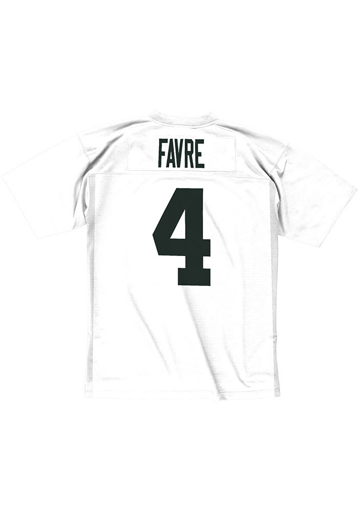 Green Bay Packers Brett Farve NFL Mitchell & Ness Throwback BP