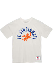 Mitchell and Ness FC Cincinnati Tan Legendary Lion Short Sleeve T Shirt