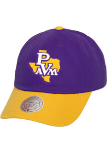 Mitchell and Ness Prairie View A&amp;M Panthers Team 2T 2.0 Dad Adjustable Hat - Purple