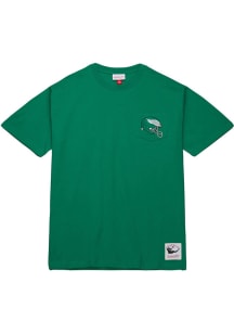 Mitchell and Ness Philadelphia Eagles Kelly Green Premium Short Sleeve Fashion T Shirt