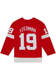 Mitchell and Ness Steve Yzerman Detroit Red Wings Mens Red 1996.0 Hockey Jersey