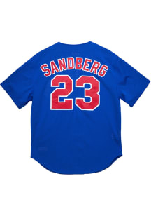 Ryne Sandberg Chicago Cubs Mitchell and Ness 1997.0 Cooperstown Jersey - Blue